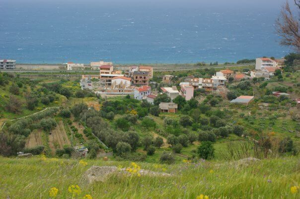 capo d'armi lazzaro veduta dalle colline